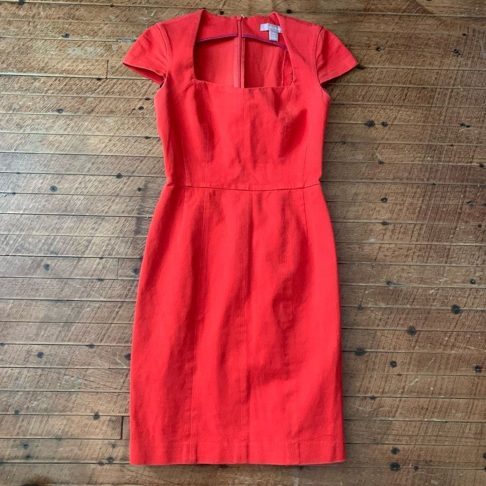 Banana Republic sweetheart 0P business casual pencil dress
